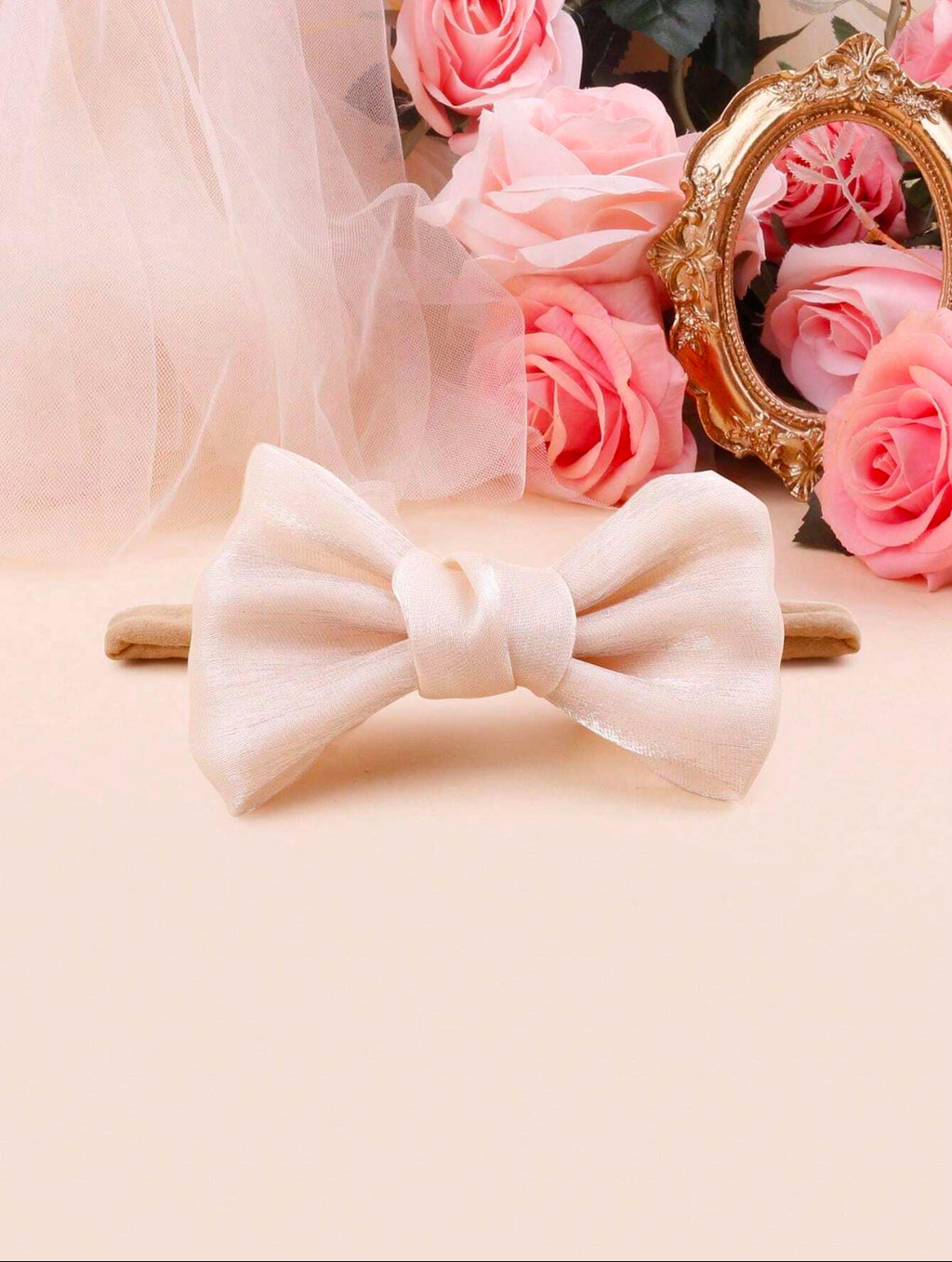 3 Pcs Light Color Floral Bow