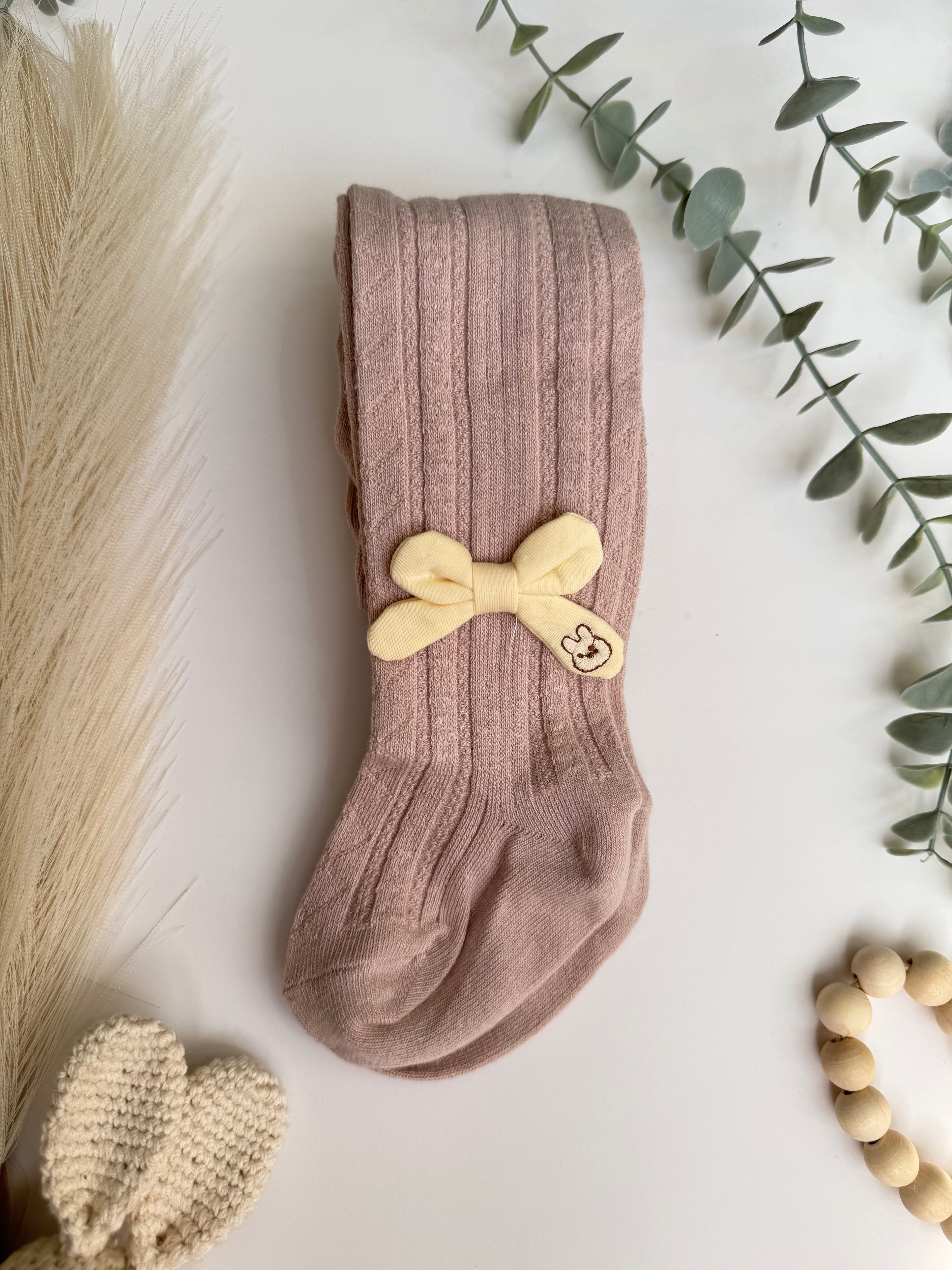 Bowknot Bunny Stokings 3-24 Months
