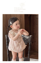 Baby Girl Lace Collar Party Romper