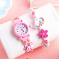 Unicorn watch and bracelet kids set