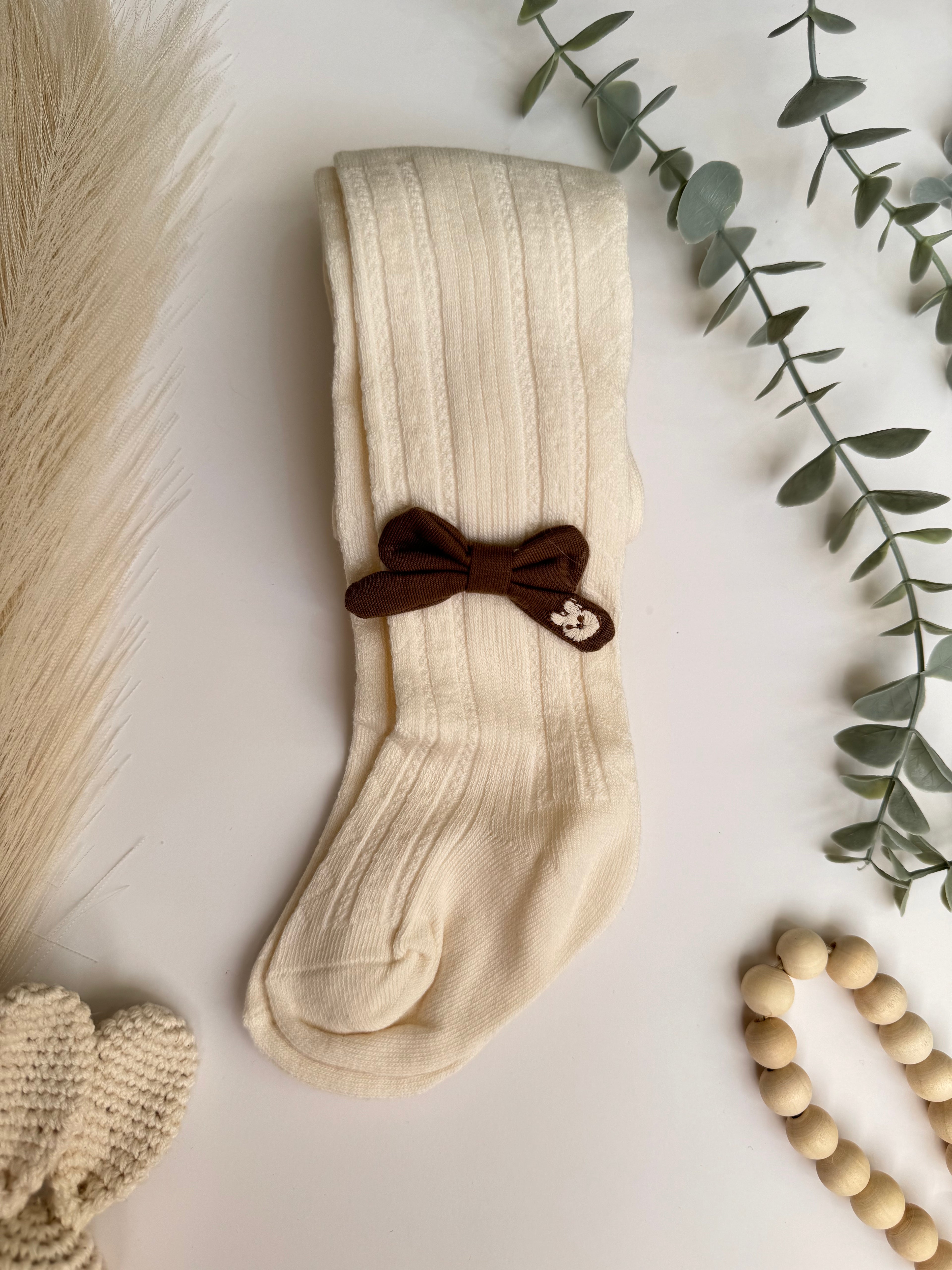 Bowknot Bunny Stokings 3-24 Months