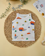 Sleeveless Jabla with Knot Assorted 1 Pcs