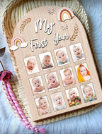 1-12 Months Photo Props & Keepsake | Bowkart