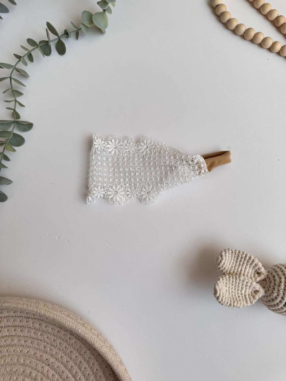 Lace Bow Baby Girl Headband