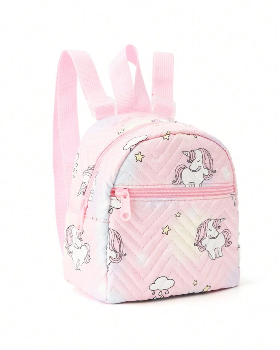 Unicorn print backpack