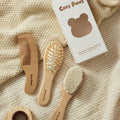 Baby wooden comb set