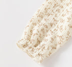 Vintage Floral Cotton Romper