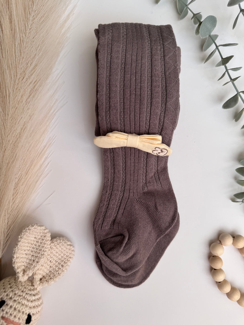 Bowknot Bunny Stokings 3-24 Months