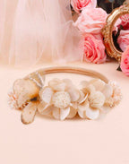 3 Pcs Light Color Floral Bow