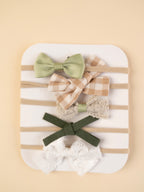 5 Pcs Kids Bowknot Hairbands