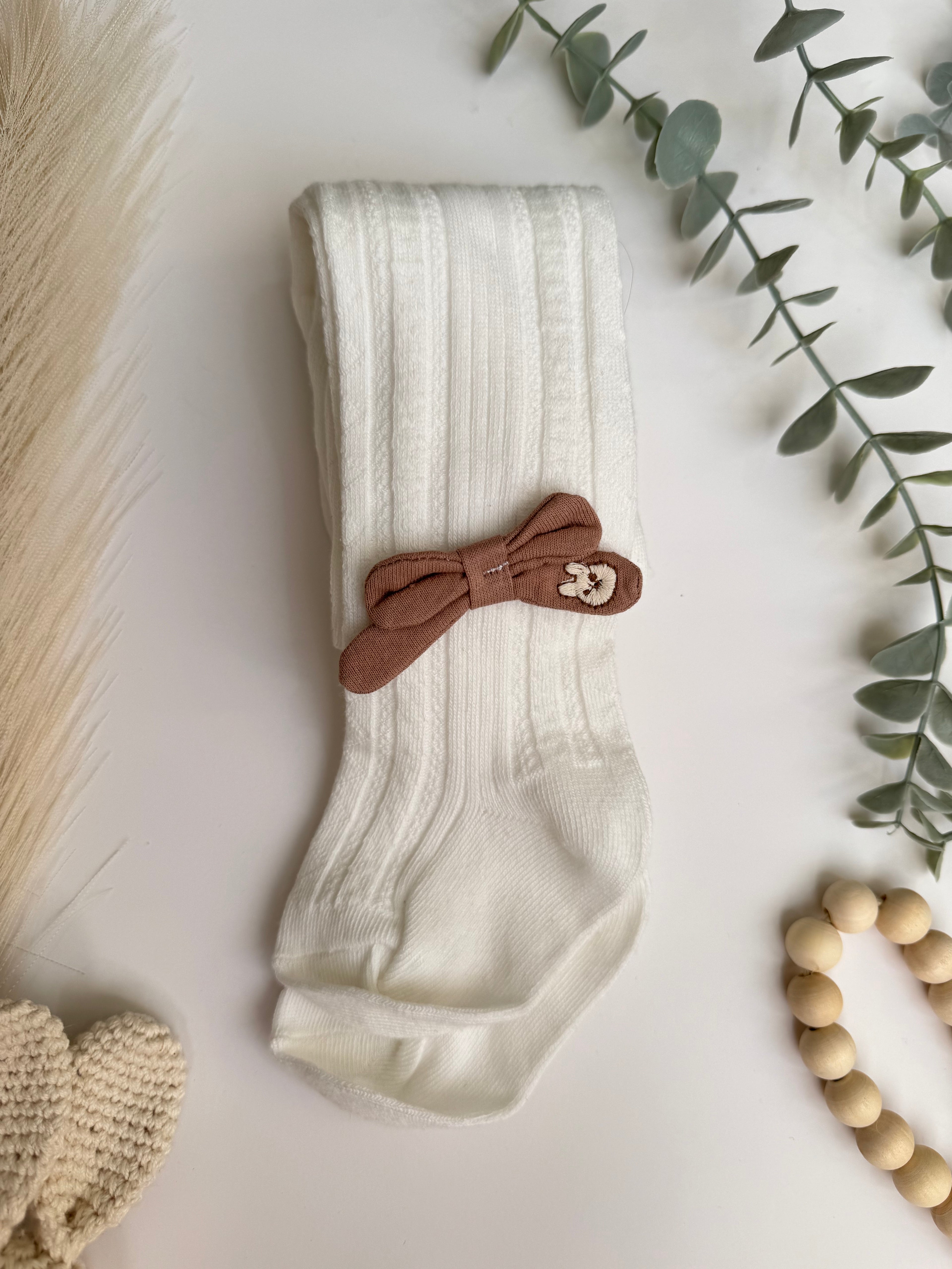 Bowknot Bunny Stokings 3-24 Months