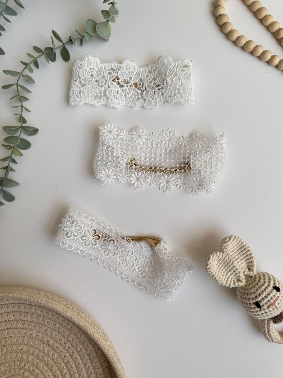 Lace Bow Baby Girl Headband