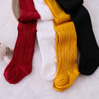 Soft Breathable Cable Knit Stockings 0-9 Months