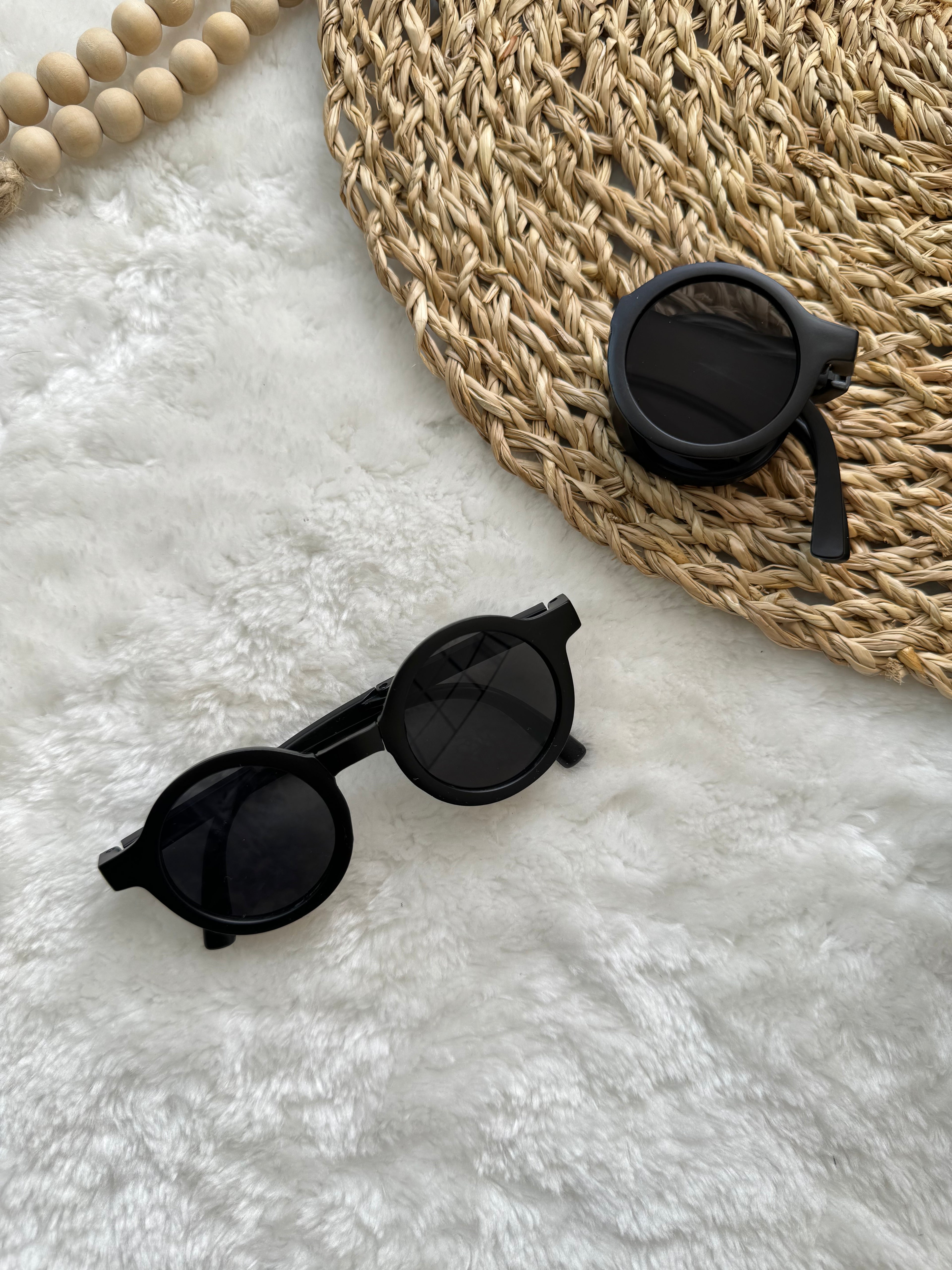 Foldable Round Sunglass 1+ Year