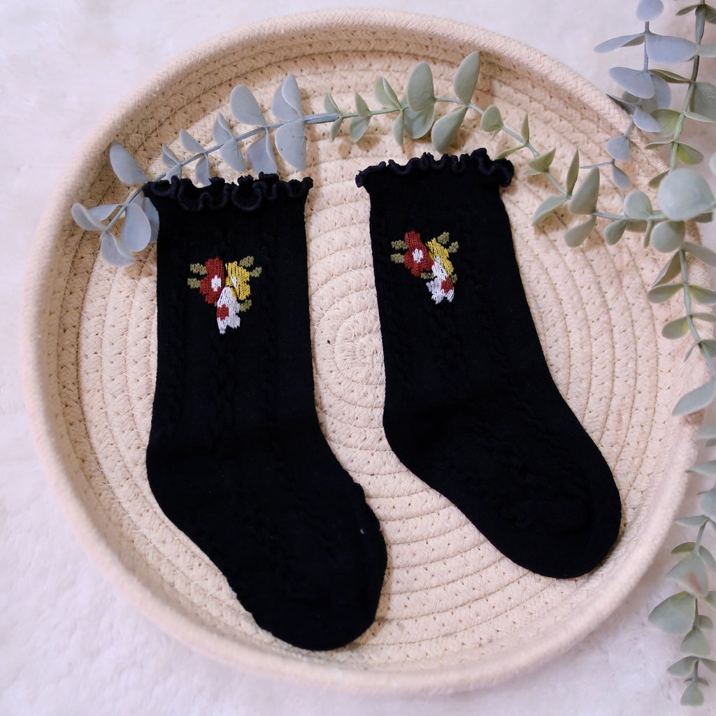 Etti Flower Frill Socks 0-1 Year