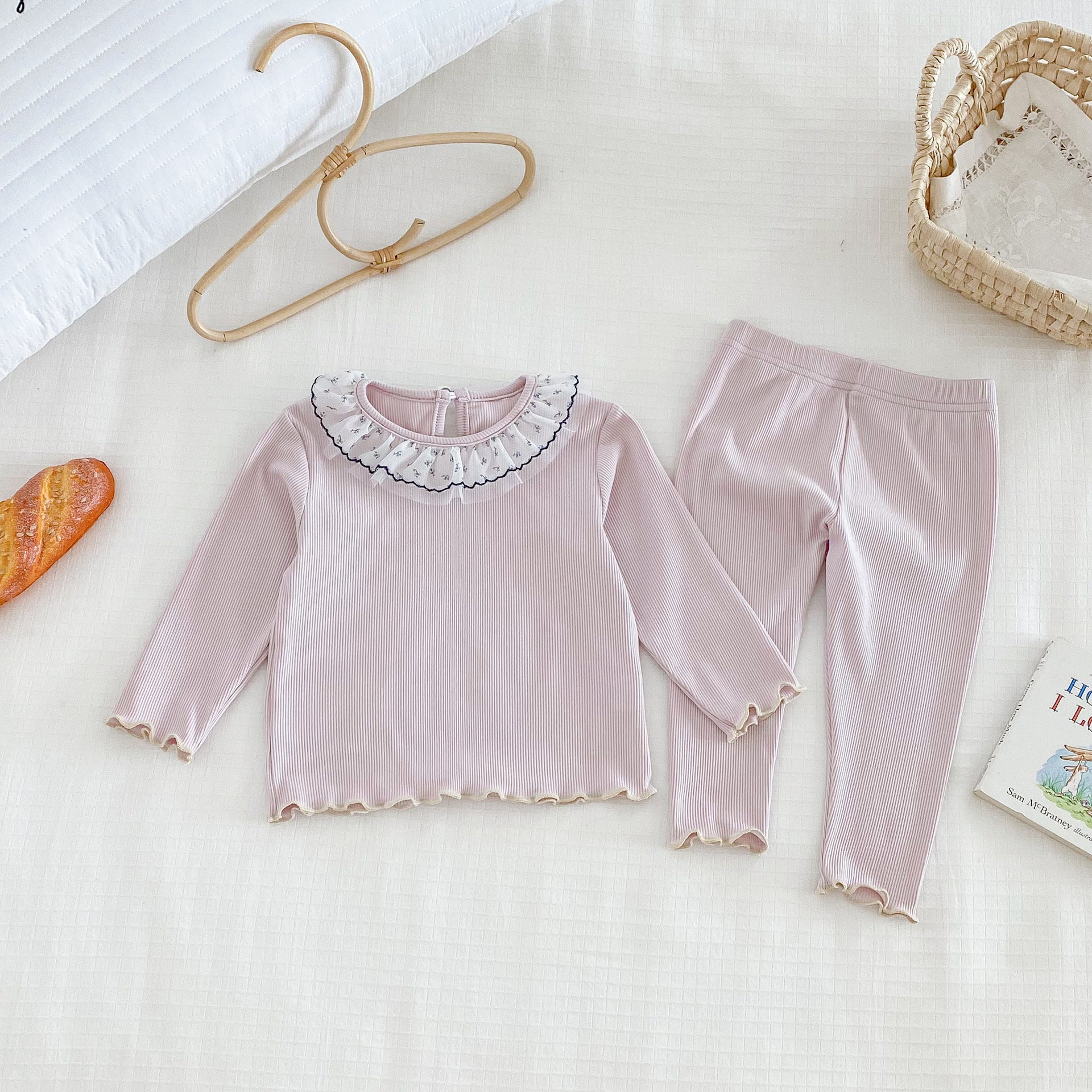 Plain Cotton Pajama Set