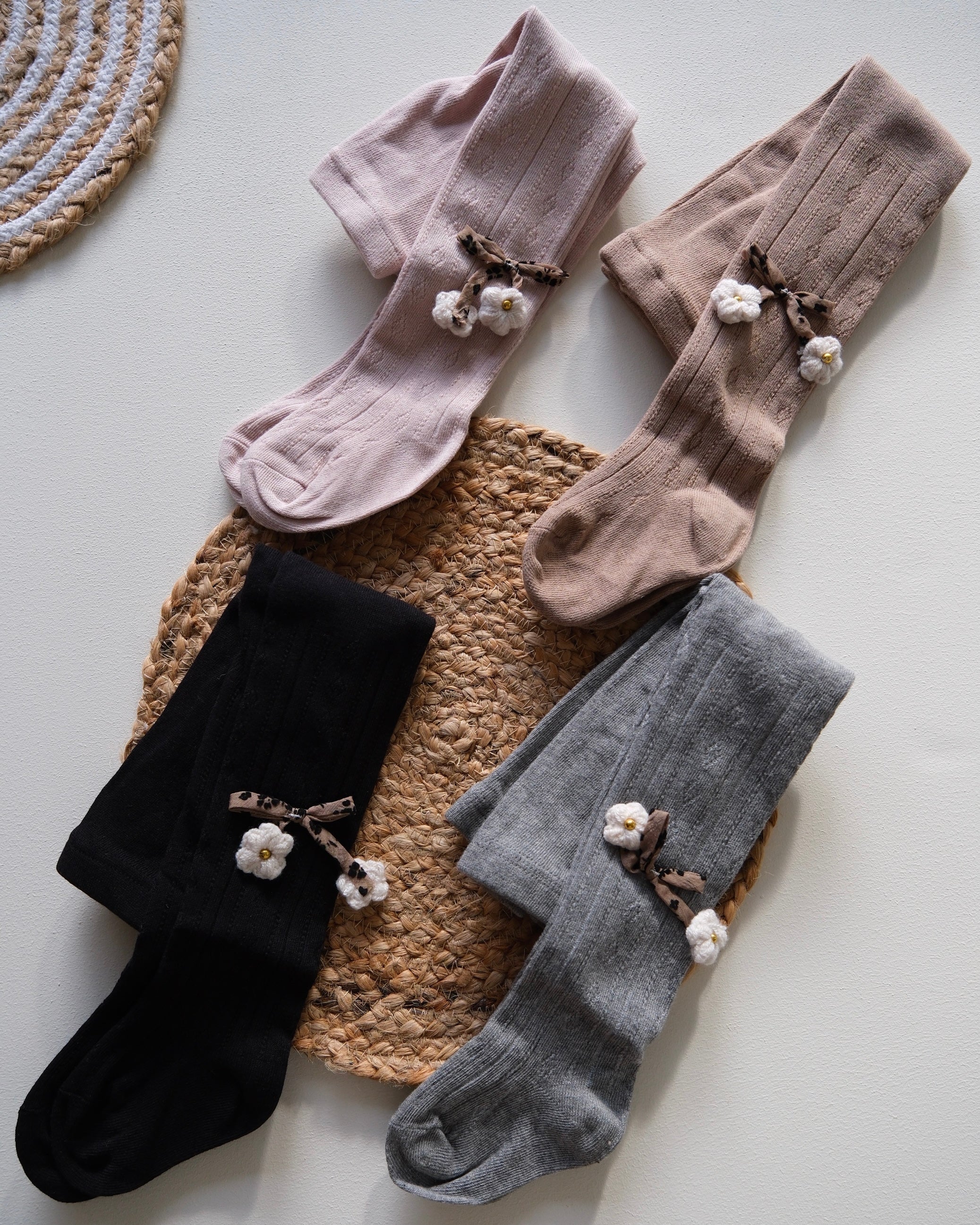 Blossom Stockings for Baby Girl