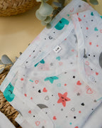 Sleeveless Jabla with Button Assorted 1 Pcs