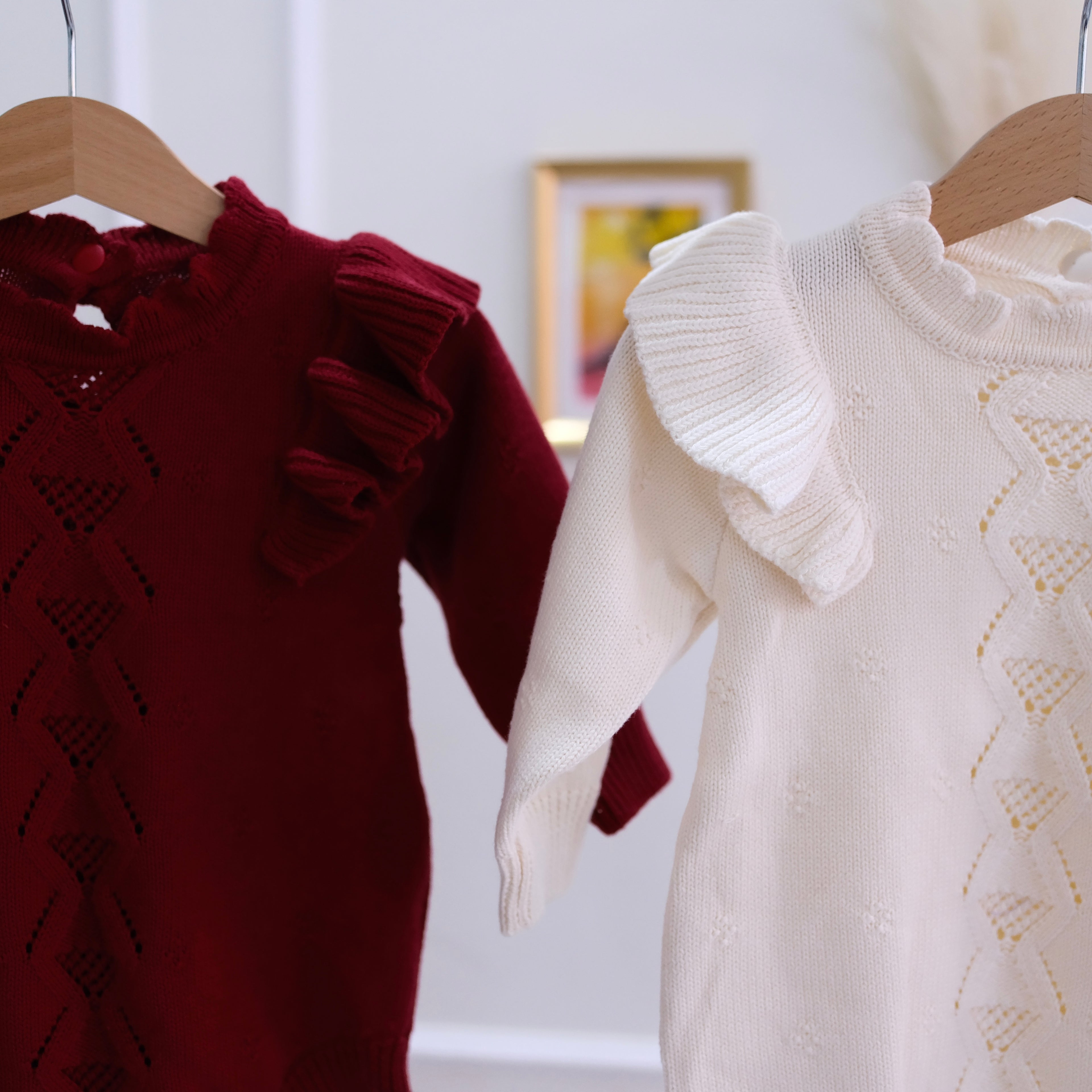 Marina Winter Baby Girl Romper