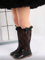 Butterfly Pattern Fishnet Socks | 1-4 Year