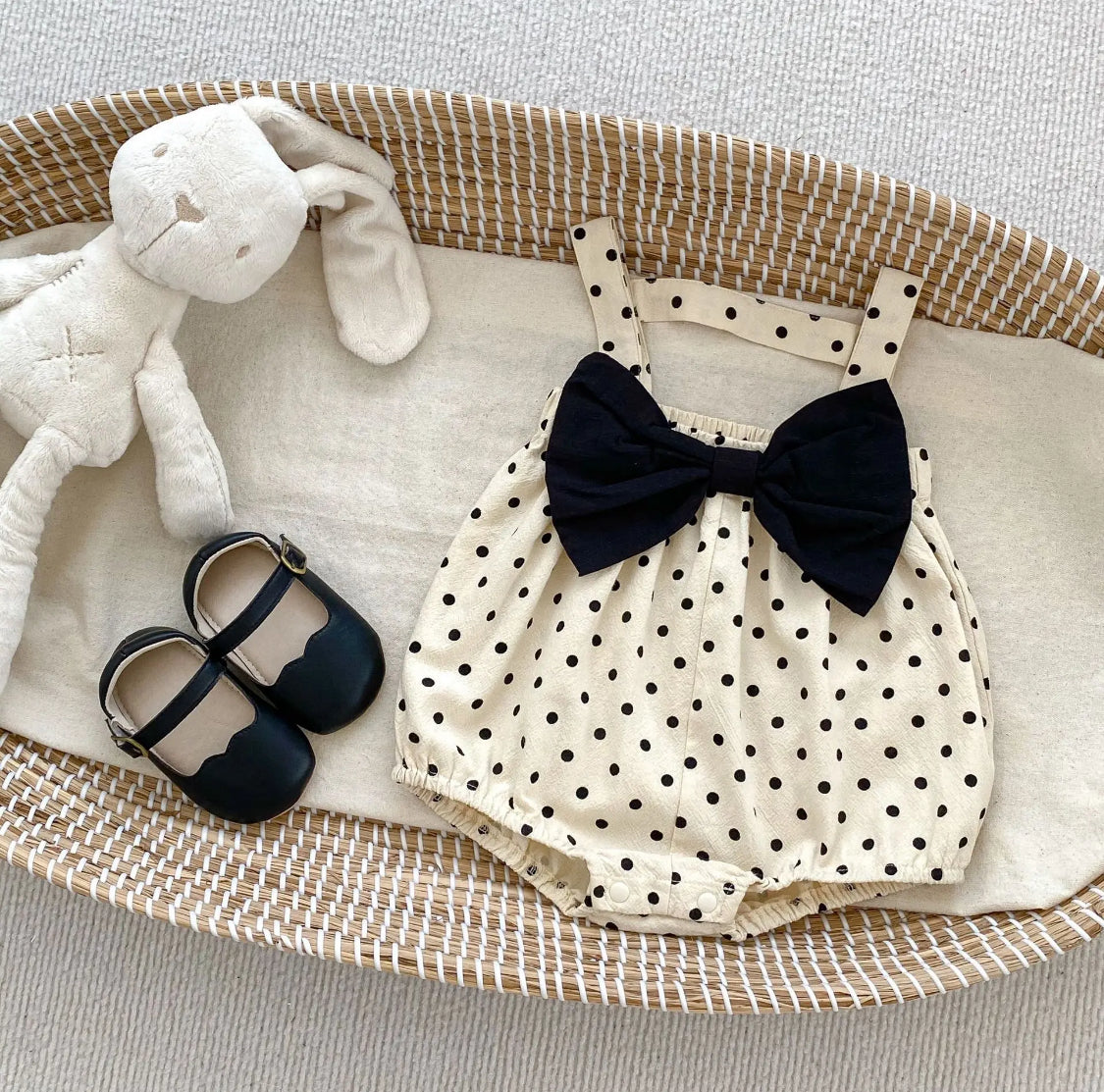 Barbara Black Romper