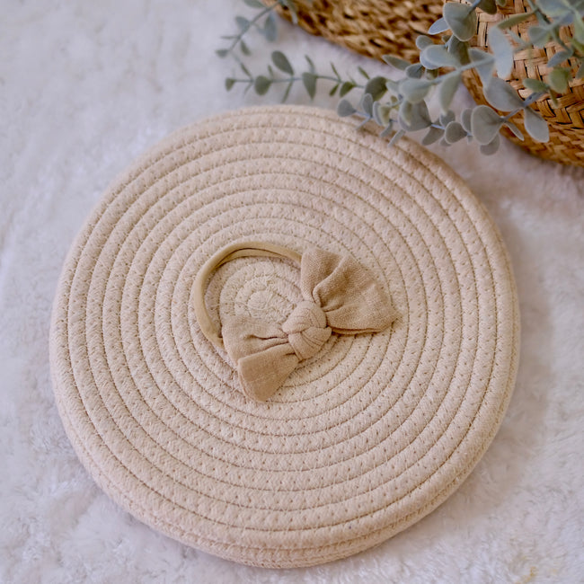 Mini Knoted Bow Hover Image