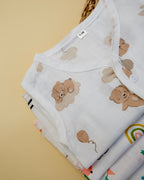 Sleeveless Jabla with Button Assorted 1 Pcs