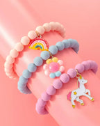 Unicorn bracelet set