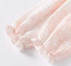 Muslin Cotton Frill Collar Baby Romper