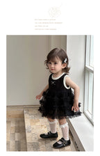 Baby Girl Black Party Tulle Dress – 6 to 9 Months