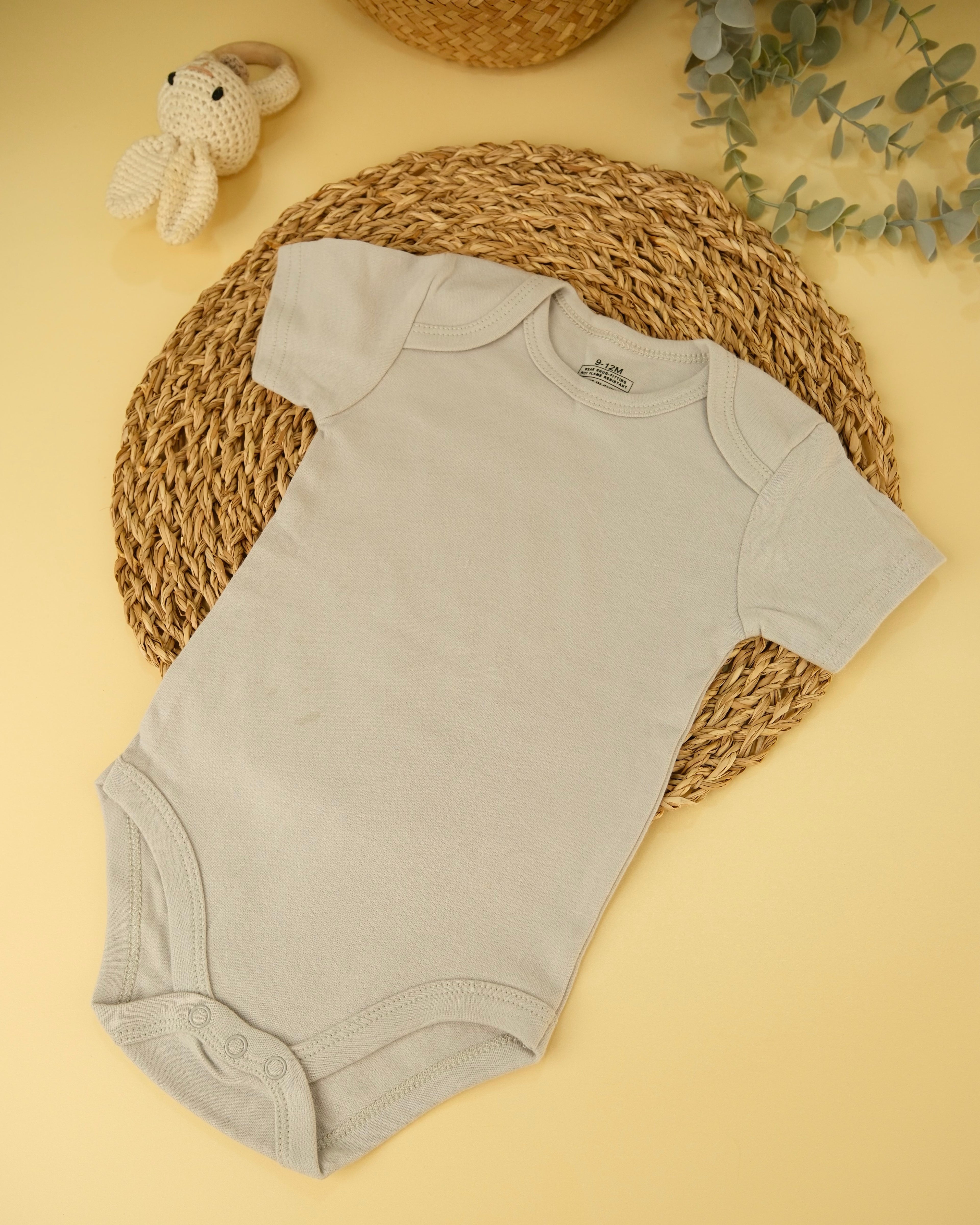 4 Pcs Unisex Casual Bodysuite