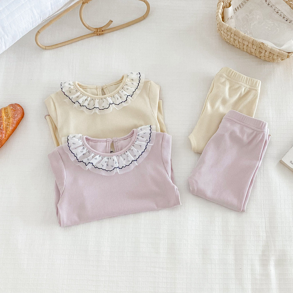 Plain Cotton Pajama Set