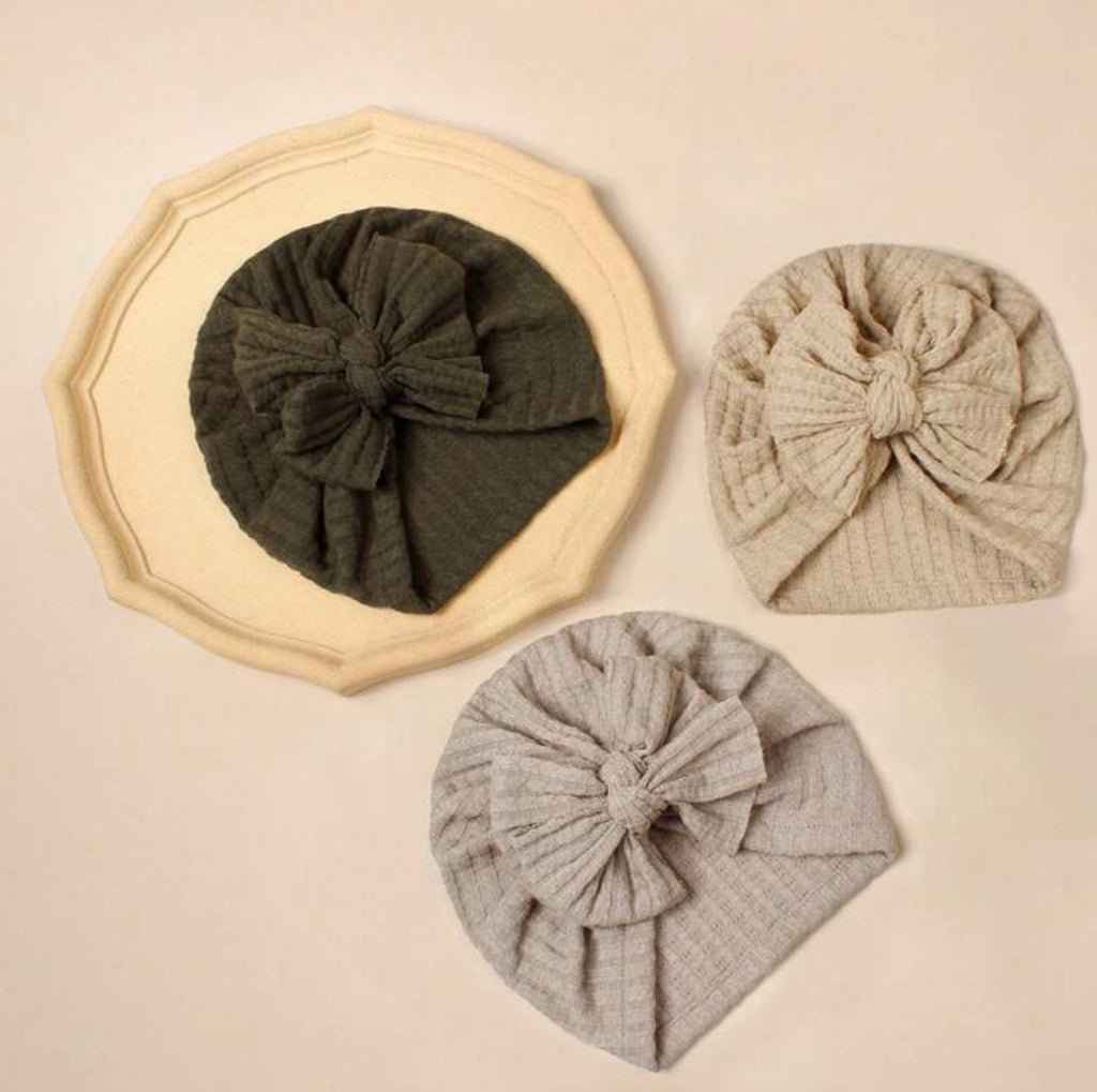 Cozy Baby Girl Bow Turban