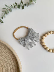 Lace Bow Baby Girl Headband