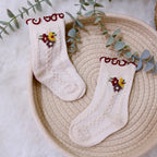 Etti Flower Frill Socks 0-1 Year