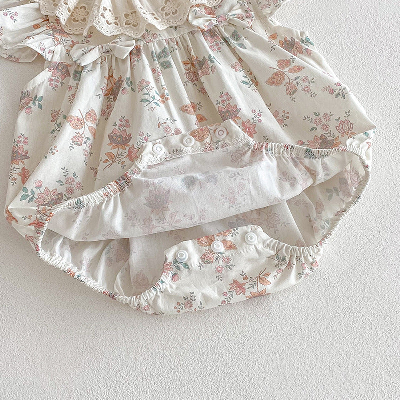 Vintage Blossom Lace Sister Set