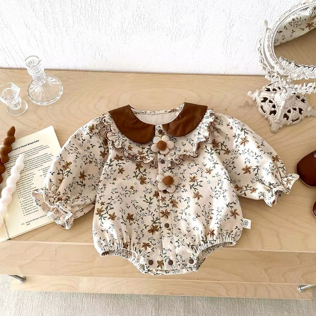 Peter Pan Collar Romper Main Image