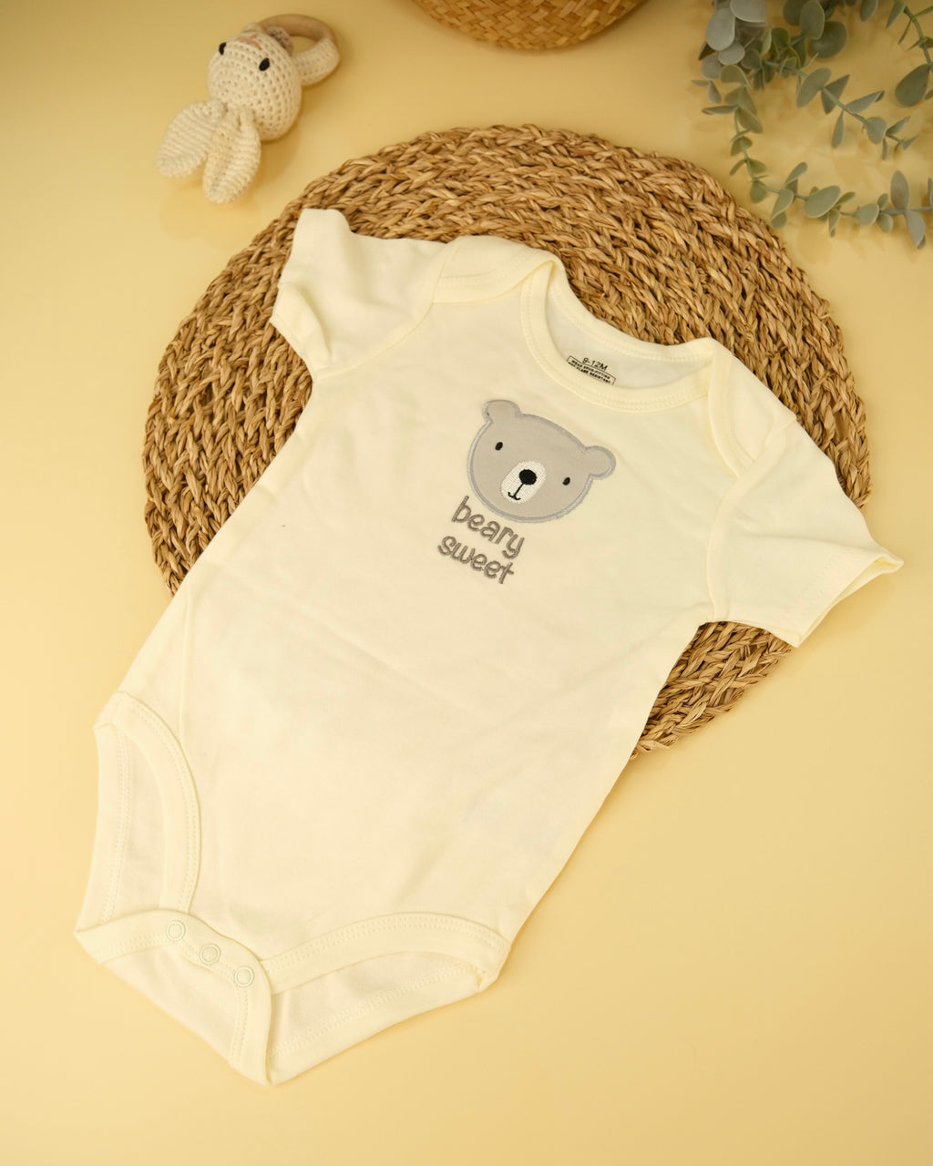 4 Pcs Unisex Casual Bodysuite