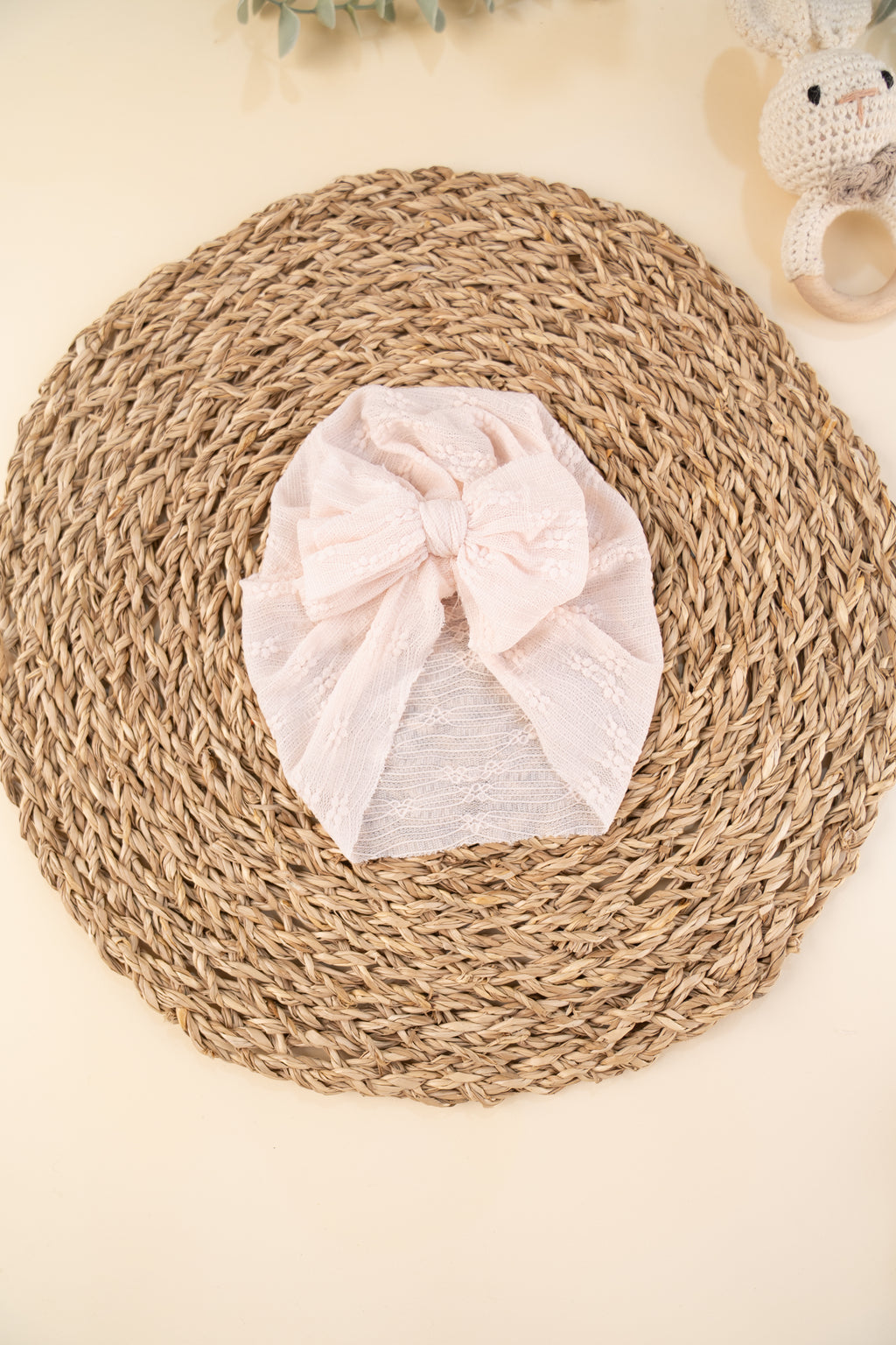 Cute Breathable Turban for Baby Girl