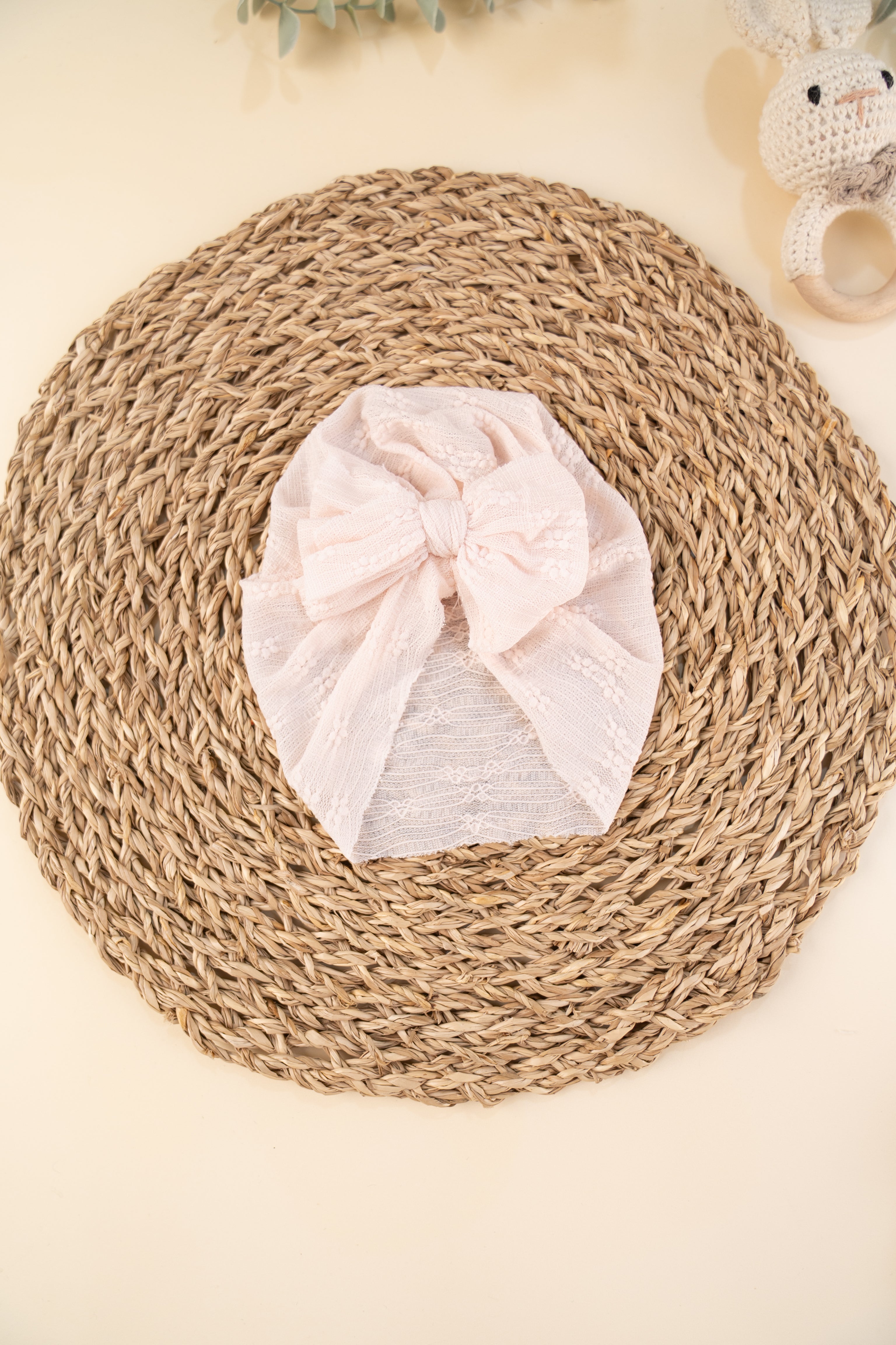 Cute Breathable Turban for Baby Girl