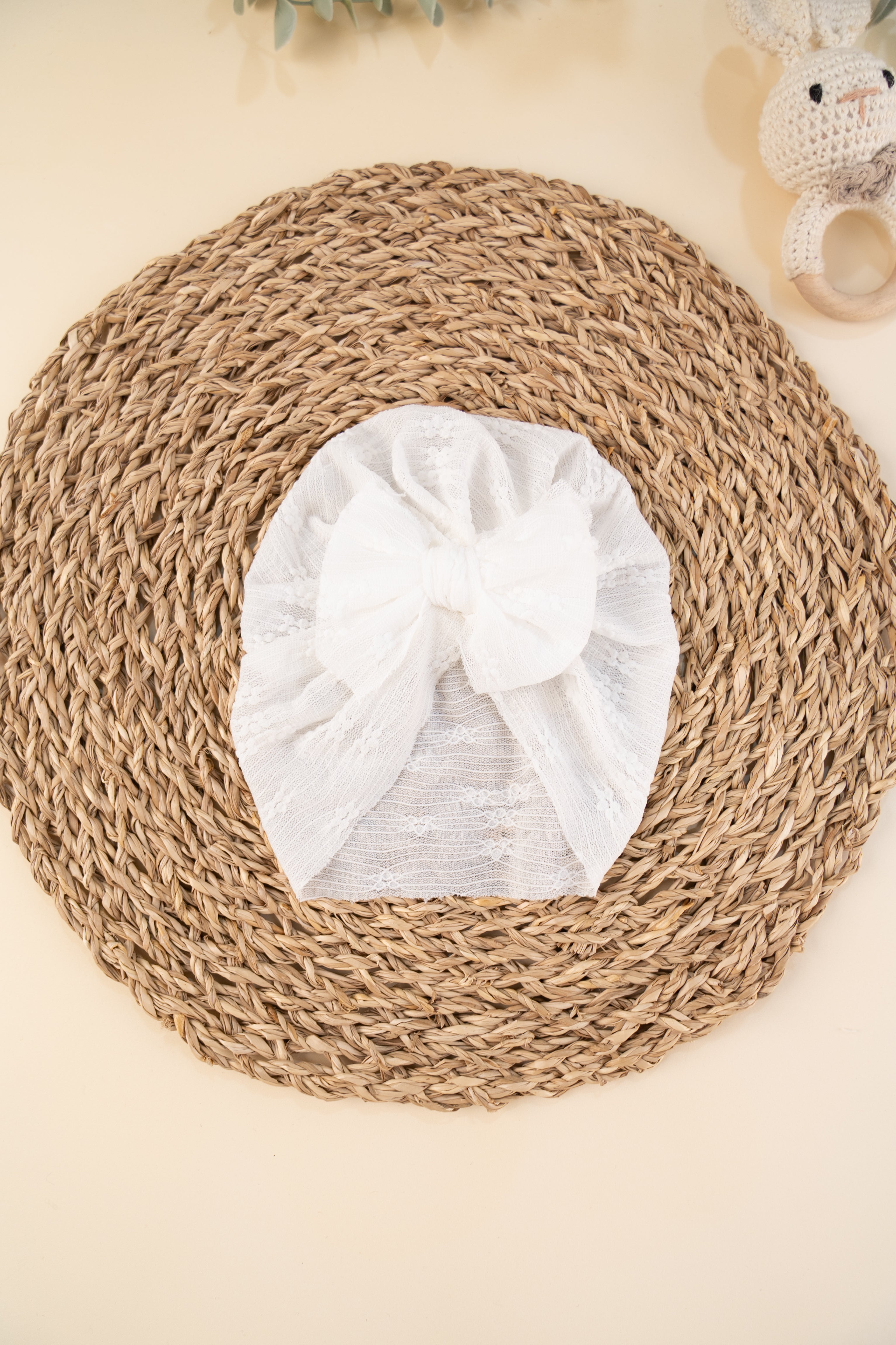 Cute Breathable Turban for Baby Girl