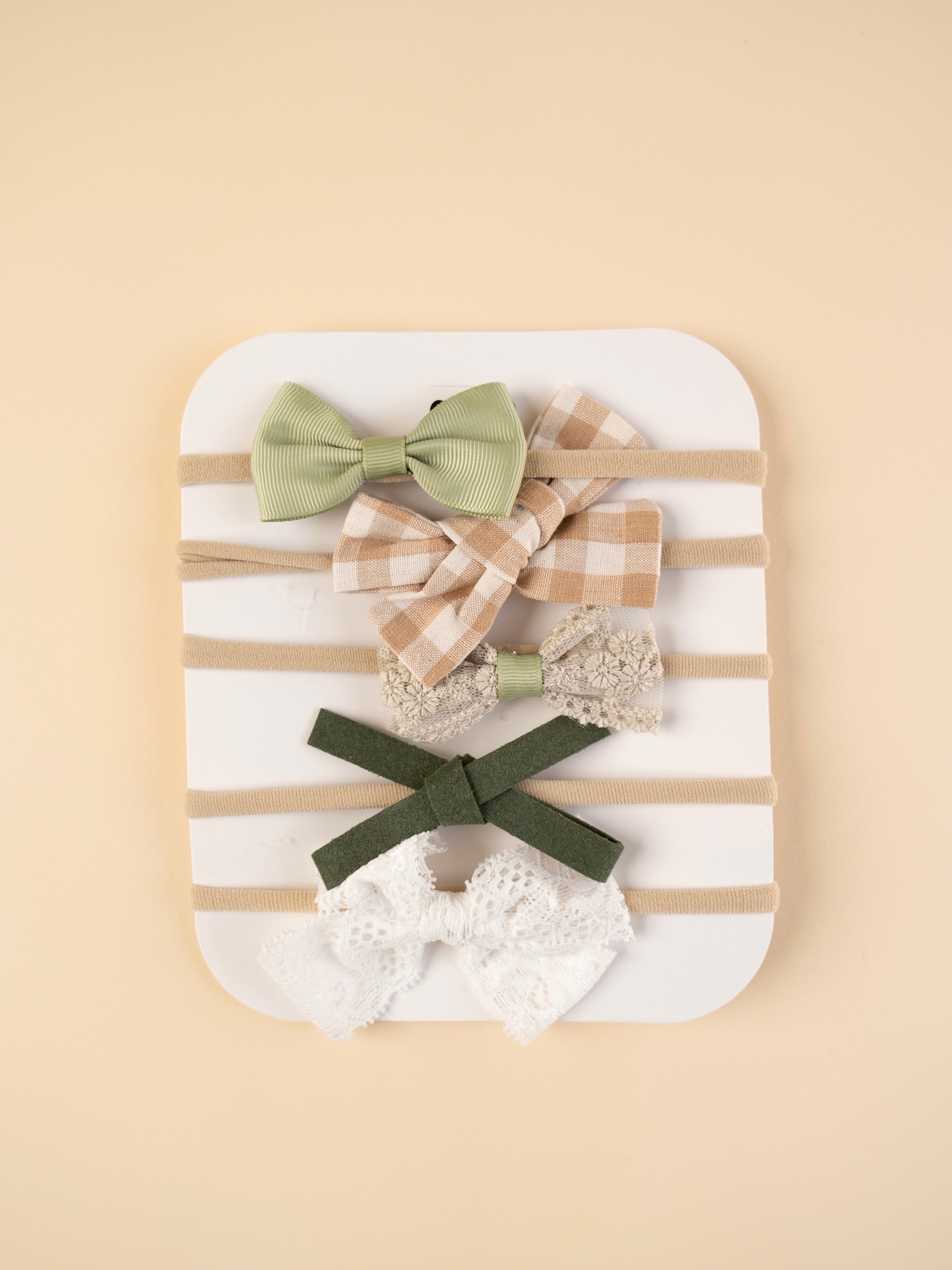 5 Pcs Kids Bowknot Hairbands