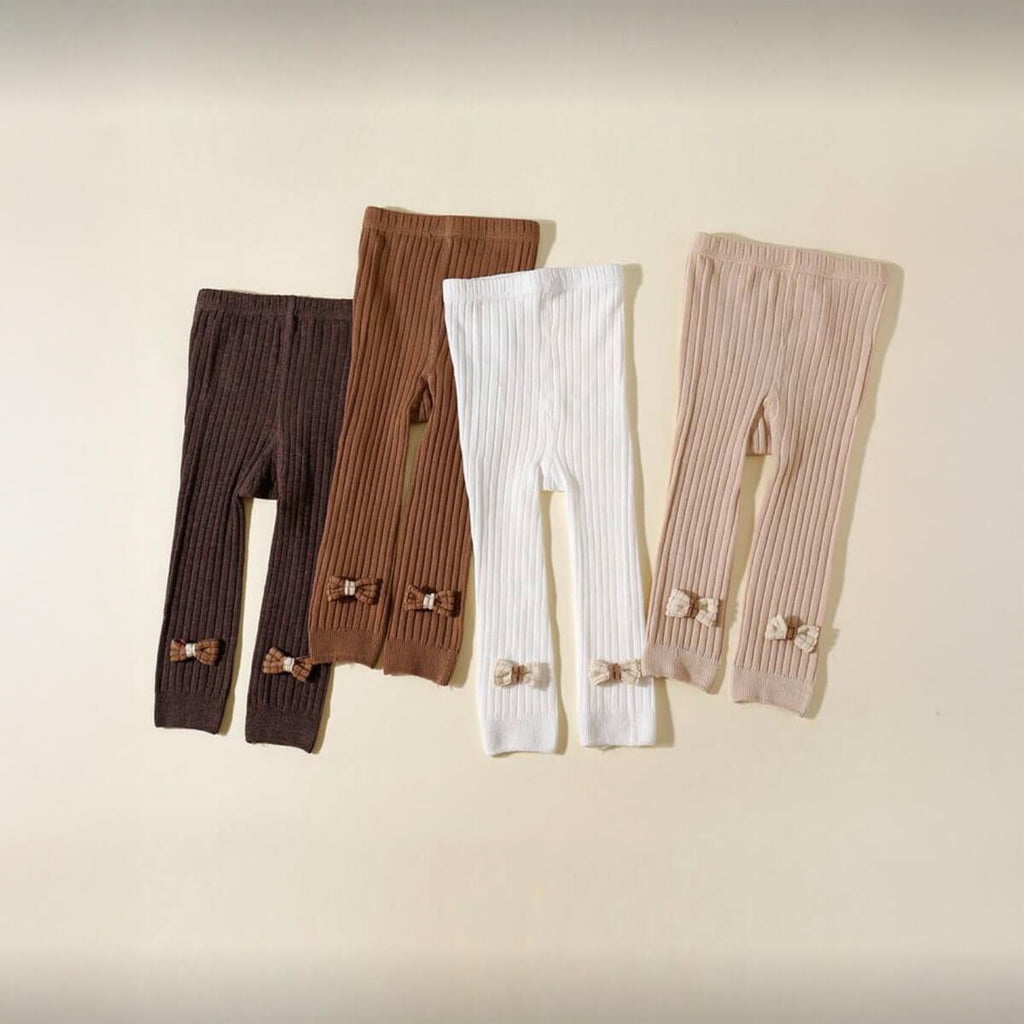 Autumn Tights with Bow Knot - Bwokart