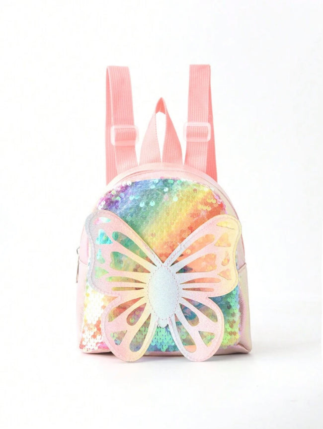 Rainbow butterfly bag Hover Image