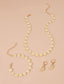Sunny necklace set with bracelet and earrings