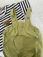 Solid Color Bear Romper