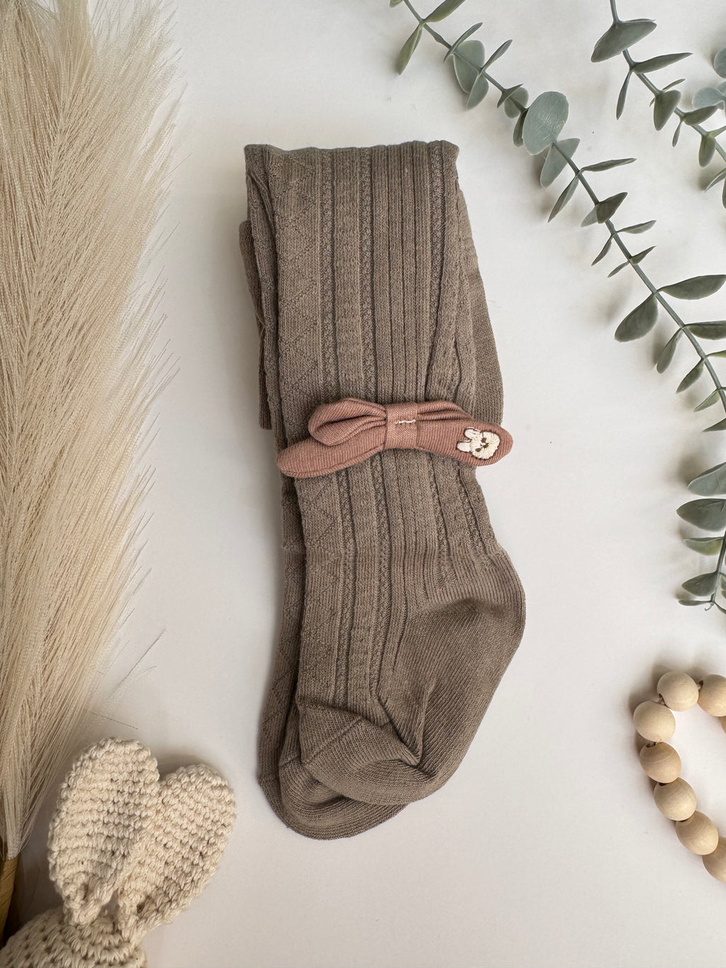 Bowknot Bunny Stokings 3-24 Months