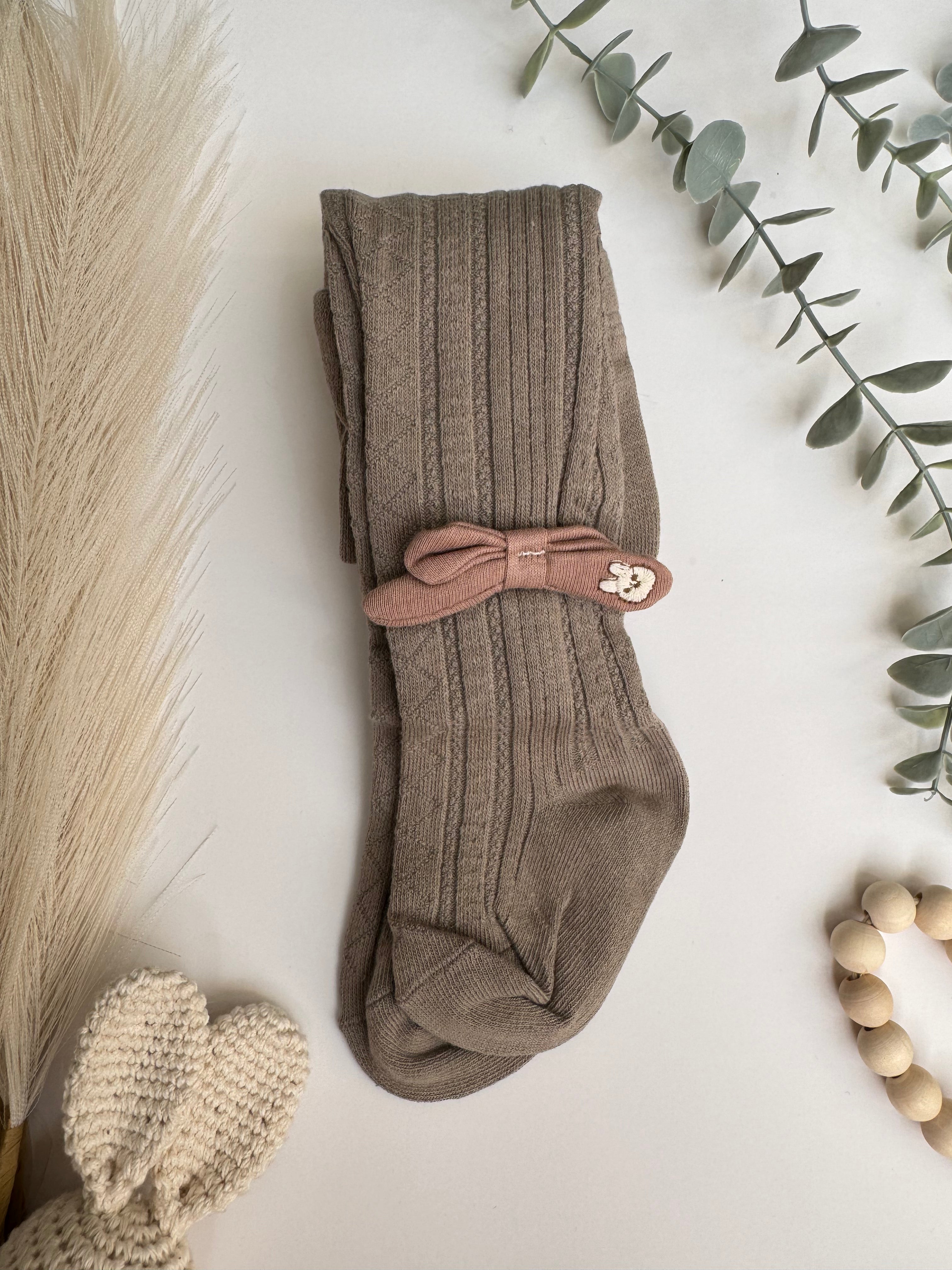 Bowknot Bunny Stokings 3-24 Months