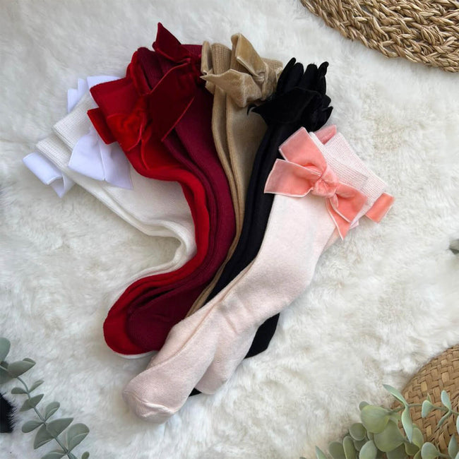 Baby Bow Decor Socks Main Image