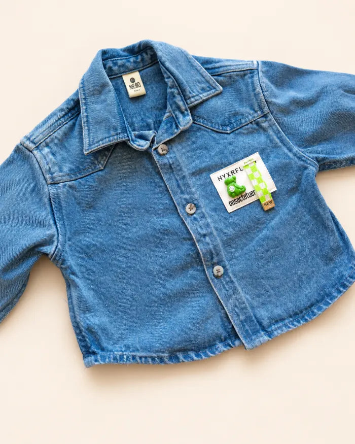 Blue Denim Button Shirt